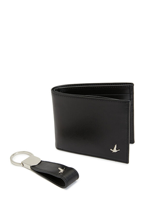 Beymen Club Siyah 2li Erkek Deri Hediye Seti - 2