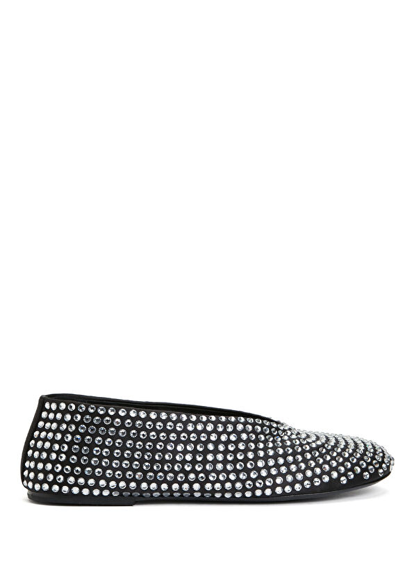 Khaite Marcy Black Womens Ballet Flats - 1