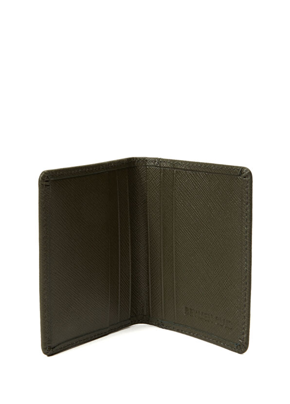 Beymen Club Haki Dokulu Erkek Deri Kartlık - 3