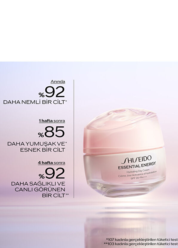 Shiseido Essential Energy Hydrating Day Spf20 50 Ml Cream - 3