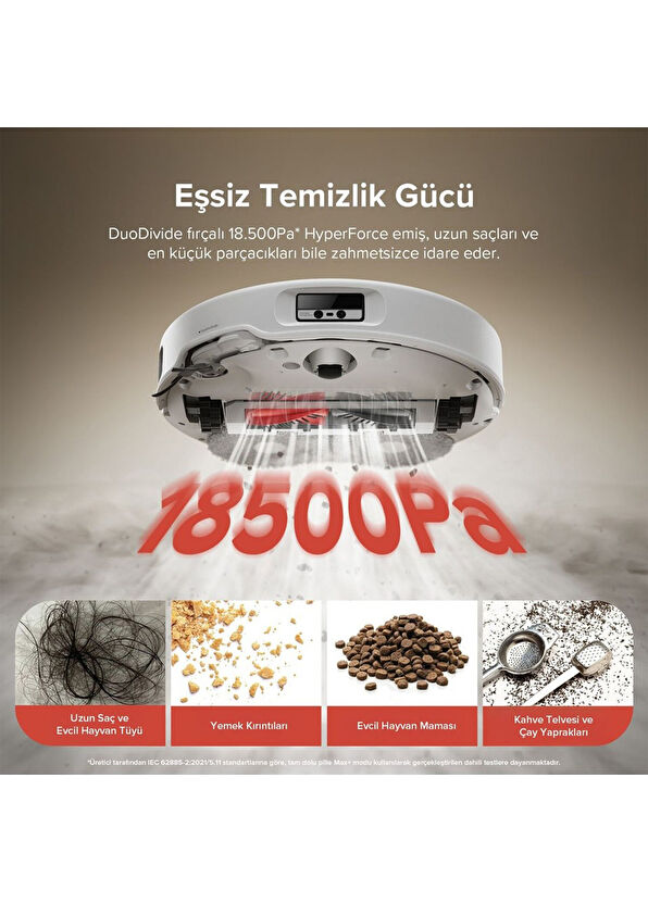 Roborock Qrevo Curv White Smart Robot Vacuum Cleaner - 3