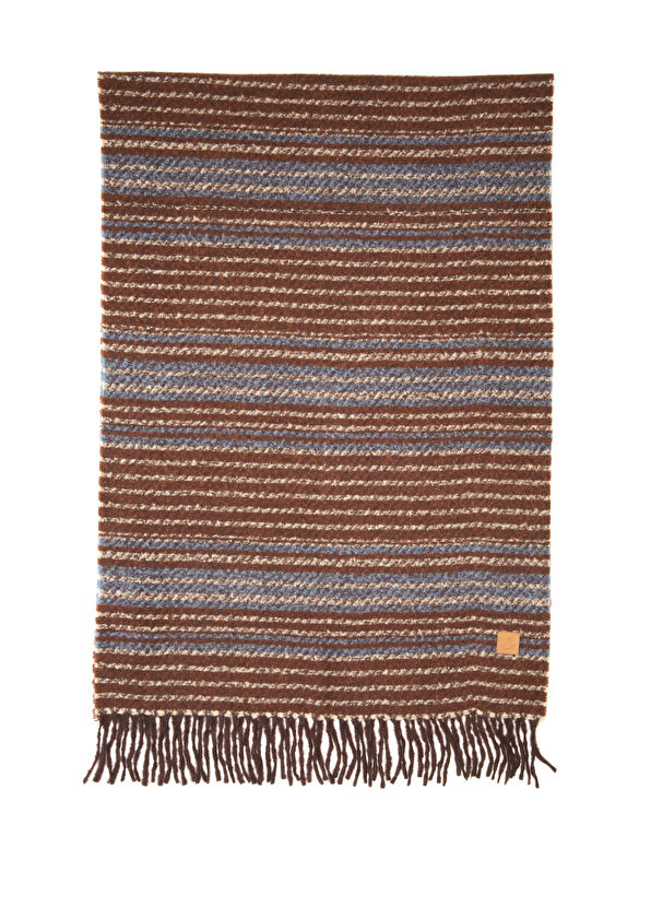 Beymen Club Coffee Blue Women's Scarf - 1