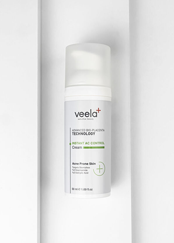 Veela Instant AC Control Cream Akneli Clitler İçin Sebum Düzenleyici Yüz Kremi 50 ml - 2