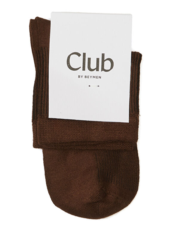Beymen Club Brown Women's Bamboo Socket Socks - 1