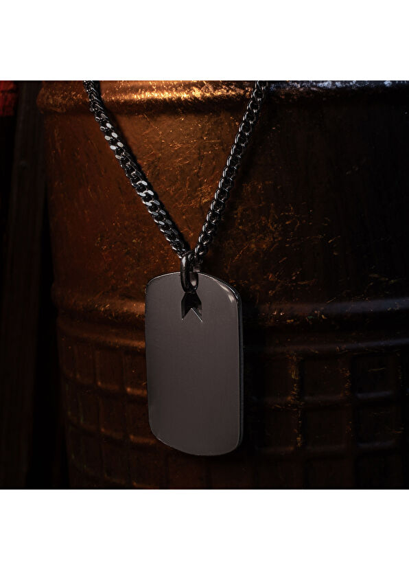 Oksit Plaka Kolye - Görsel 5