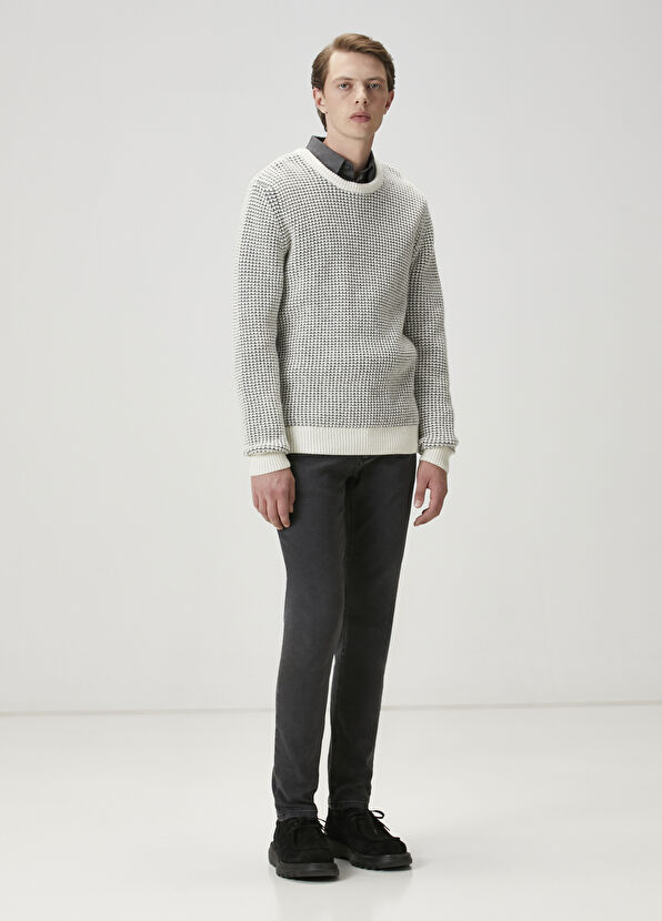 Beymen Club Comfort Fit Antrasit Flanel Dokulu Gömlek - 3