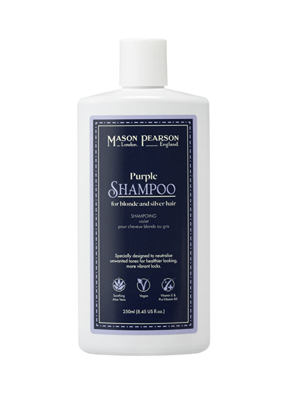 Mason Pearson Sarı ve Gri Renkli Saçlar İçin Arındırıcı & Nemlendirici Mor Şampuan 250 ml - 1