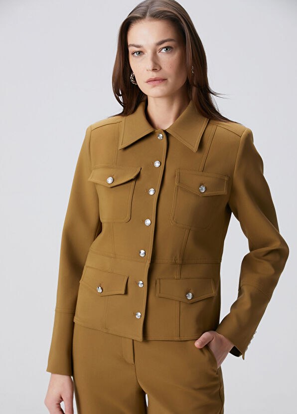 Beymen Collection Fitted Haki Ceket - 2