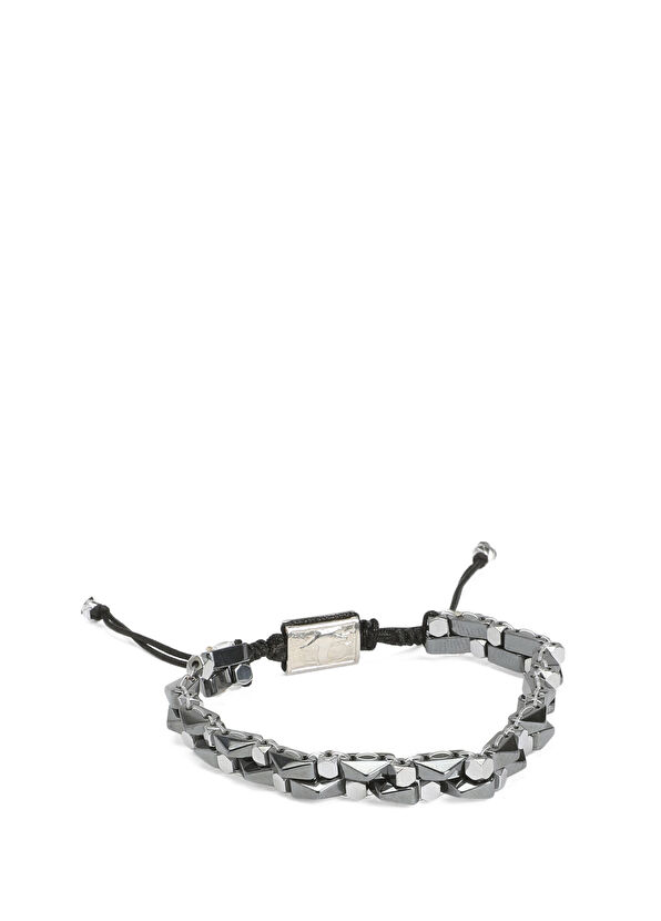 Beymen Club Grey Men's Stone Bracelet - 1