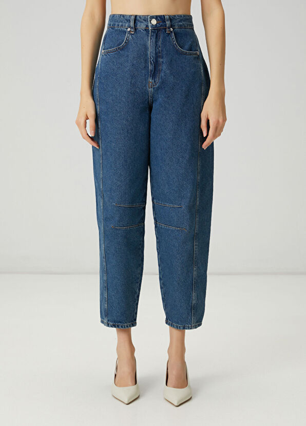 Beymen Club Slouchy Mavi Jean Pantolon - 2