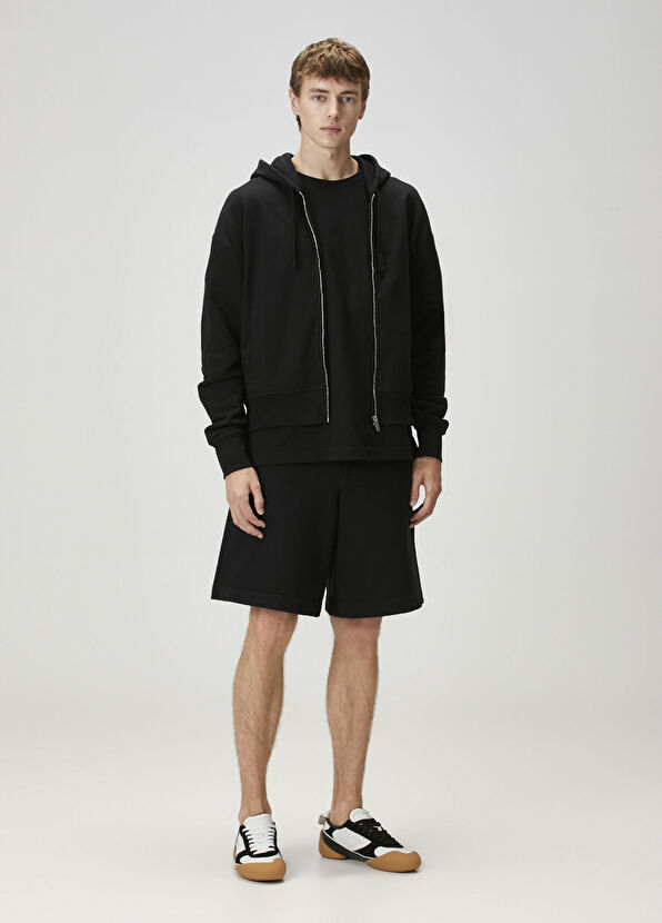 Alexander McQueen Black Hooded Sweatshirt - 2