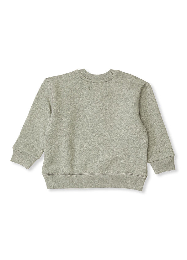 Polo Ralph Lauren Grey Logo Baby Boy Sweatshirt - 2