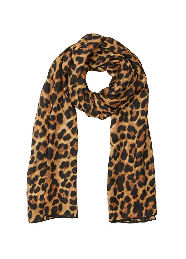 Beymen Club Leopar Desenli Kadın Şal - 1