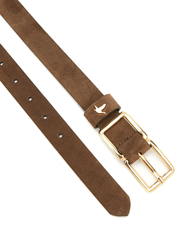 Beymen Club Mink Women's Leather Belt - 2