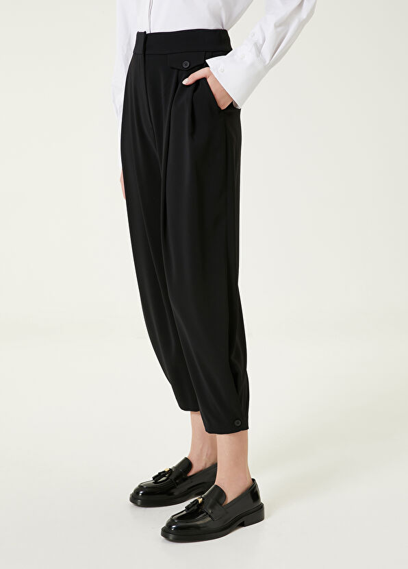 Beymen Club Siyah Pileli Pantolon - 2