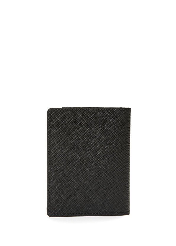Beymen Club Black Men's Leather Card Holder - 2