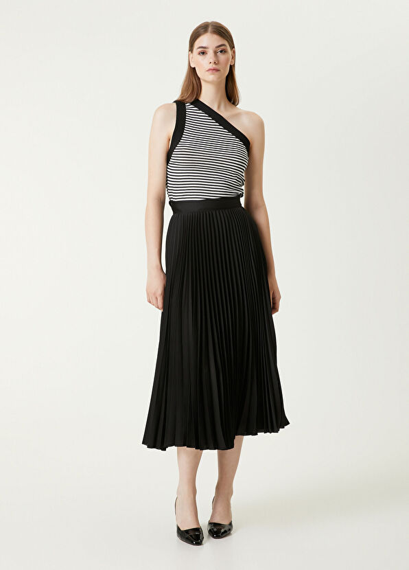 Beymen Club Siyah Midi Etek - 1