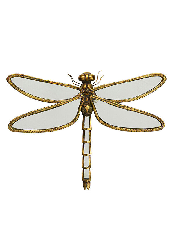 Kare Design Dragonfly Dekoratif Duvar Aynası - 1