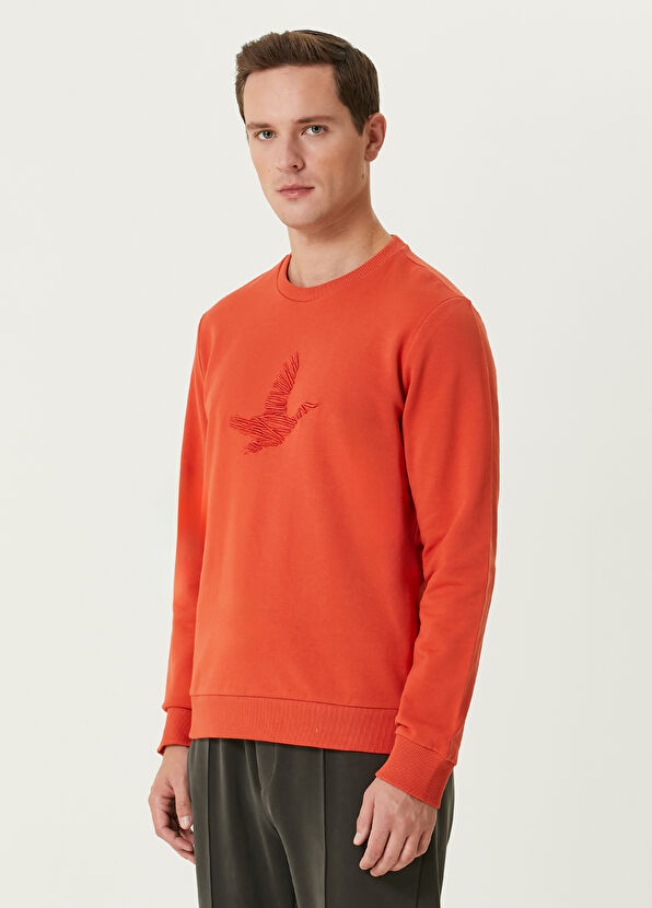 Beymen Club Kiremit Logo Detaylı Sweatshirt - 2