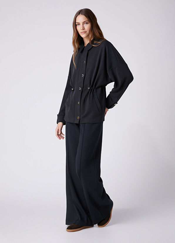 Beymen Club Black Drawstring Waist Sweatshirt - 3