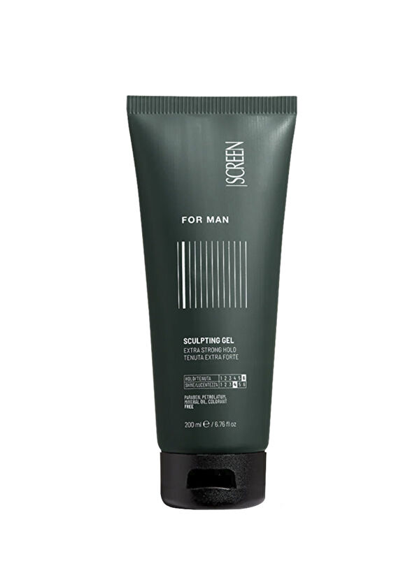Screen Hair Care For Man Sculpting Hair Styling Gel 200 ml - 1