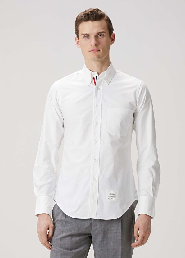 Thom Browne Beyaz Gömlek - 1