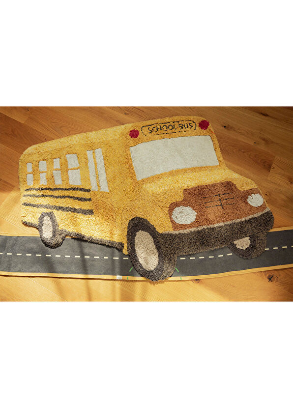 Lorena Canals Lorena Canals School Bus Cotton Children's Room Rug - 4
