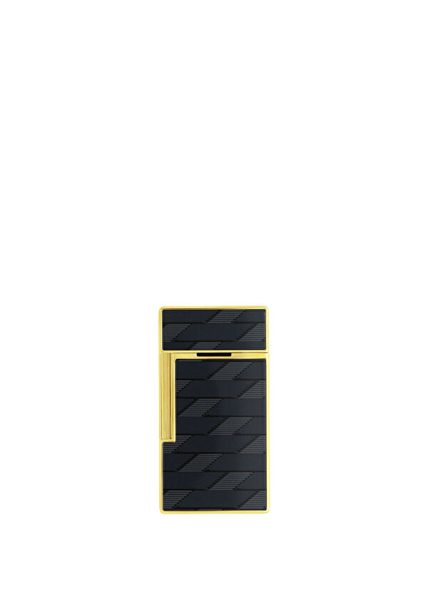S.T. Dupont Biggy Monogram Black Lighter - 3