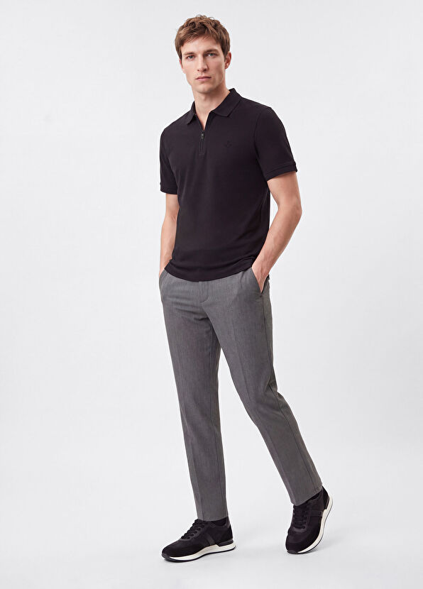 Beymen Club Comfort Fit Siyah Polo Yaka T-shirt - 2