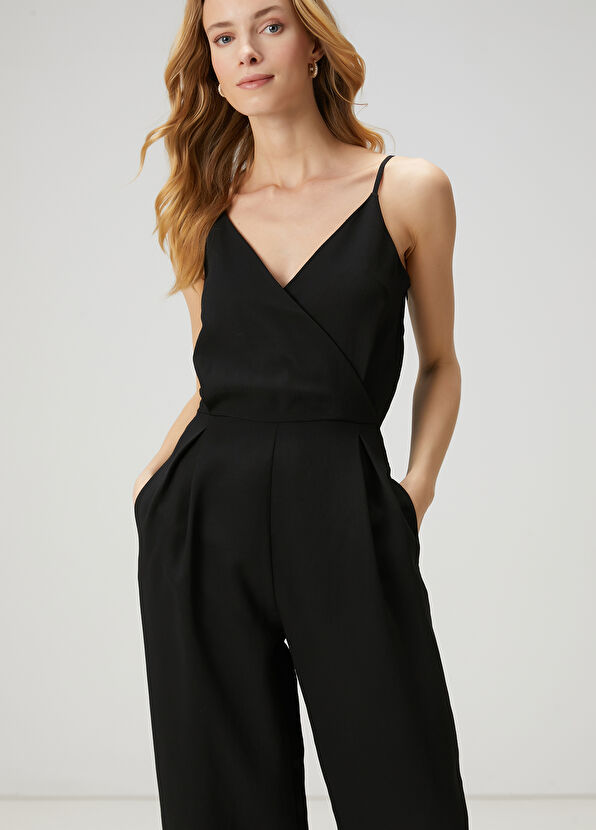 Beymen Club Siyah Kruvaze Tulum - 2