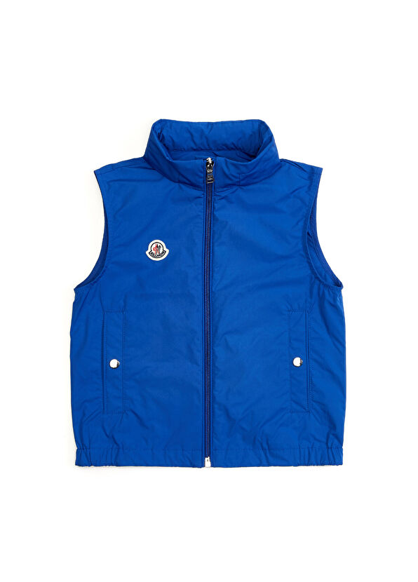 Moncler Mavi Erkek Çocuk Yelek - 1