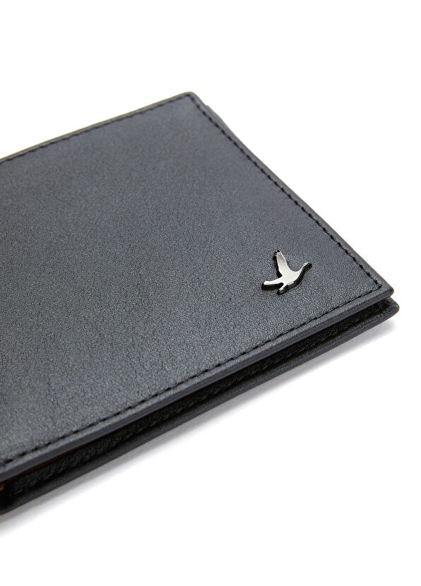 Beymen Club Siyah Taba Logo Detaylı Erkek Deri Cüzdan - 4