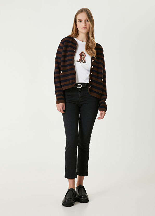 Slim Straight Fit Siyah Jean Pantolon Beymen Club Slim Straight Fit Siyah Jean Pantolon - 1