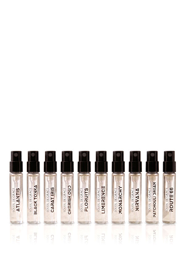 Soleil De Grace The Origins Discovery 10-Piece Sample Unisex Perfume Set - 1