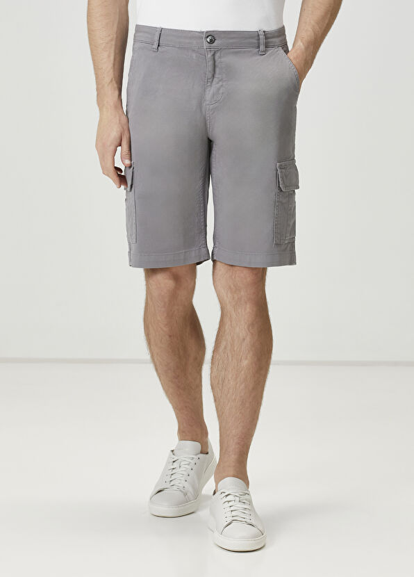 Beymen Club Gri Kargo Şort - 2