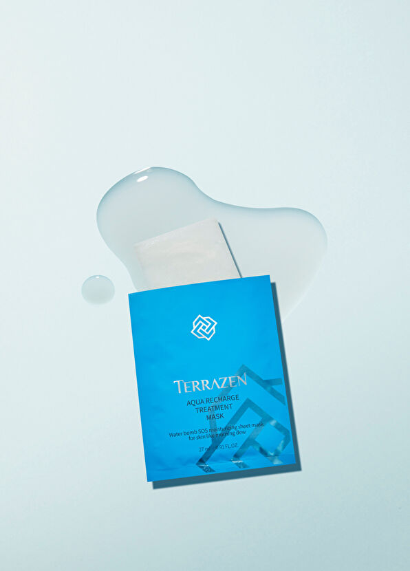 Terrazen Aqua Recharge 10'lu Nemlendirici Maske 27 ml - 3