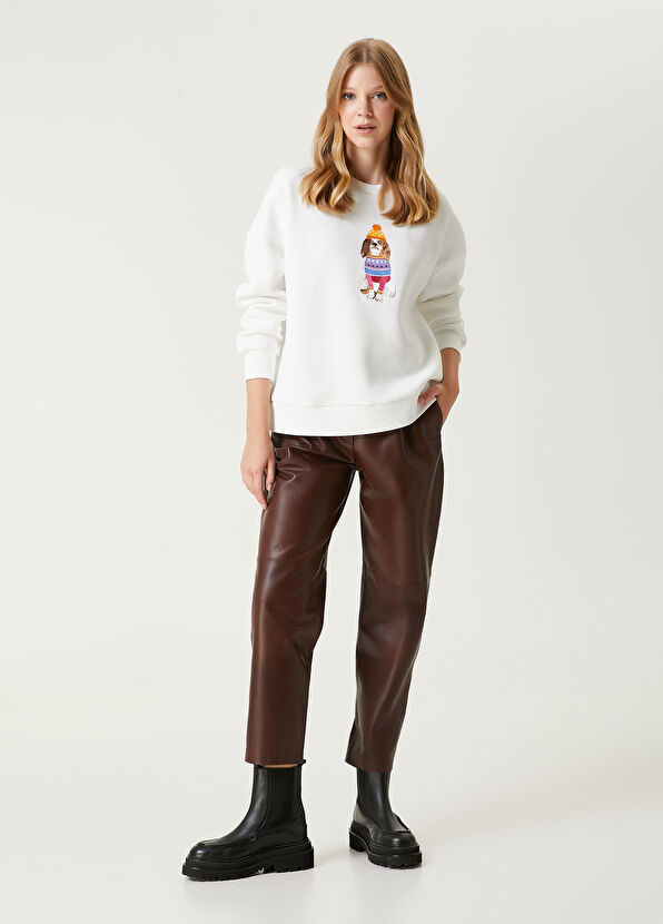 Beymen Club Kırık Beyaz Sweatshirt - 3