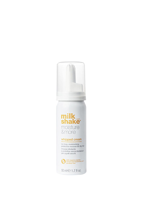 Milk Shake Moisture & More Whipped Cream Nemlendirici Saç Köpüğü 50 ml - 1