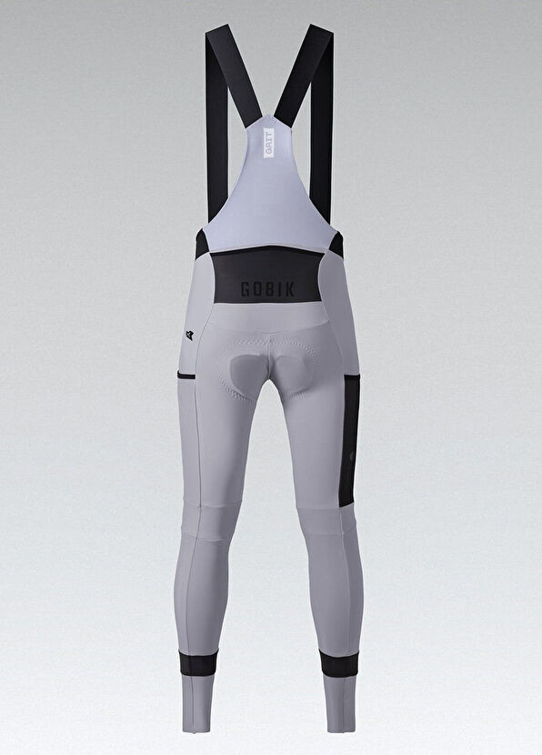 GOBIK Grit G10 Bib Tapioca Men's Thermal Winter Cycling Tights - 2