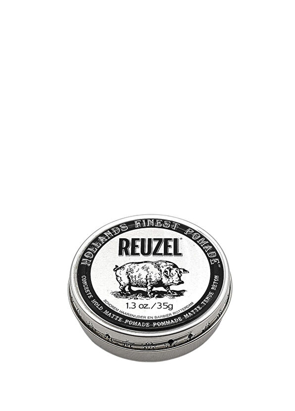 Reuzel Concrete Hold Matte Pomade  Su Bazlı Güçlü Tutucu Dokulandırıcı Mat Wax Jöle 35 gr - 1