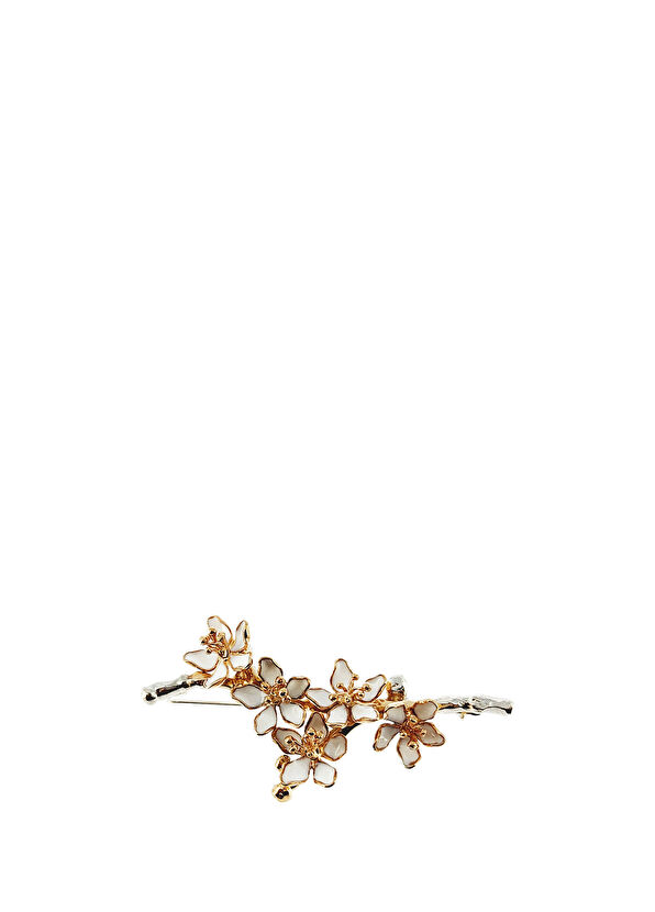 Ezra Baghaki Jewellery Almond Wood 925 Sterling Silver Women's Brooch - 1