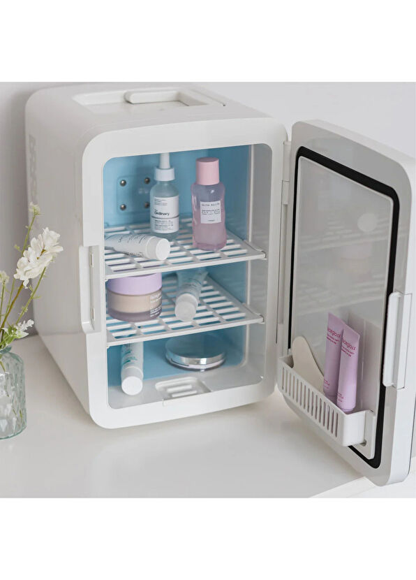 Flamingueo Grimmy Taşınabilir Aynalı ve Ledli Kozmetik Dolabı 10 lt - 3