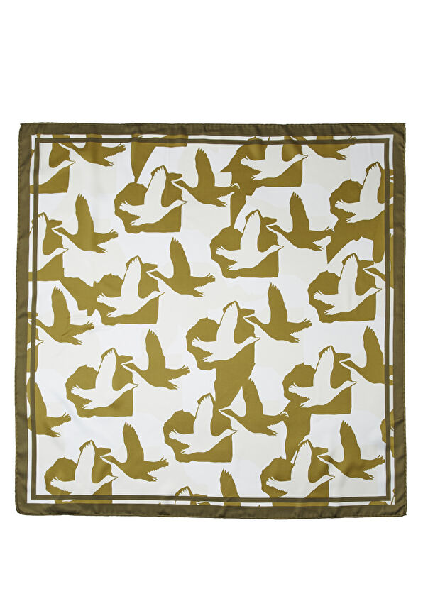 Beymen Club Çok Renkli Twill Eşarp - 1