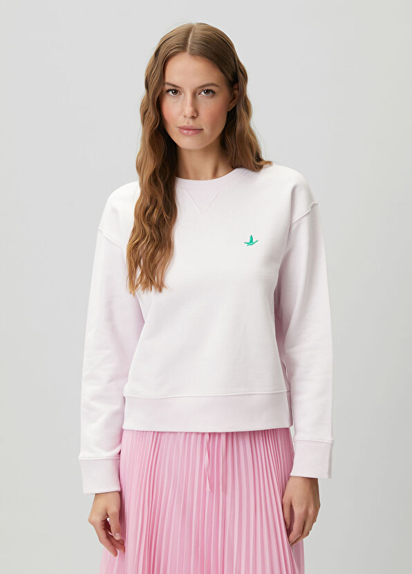 Beymen Club Açık Pembe Basic Sweatshirt - 1