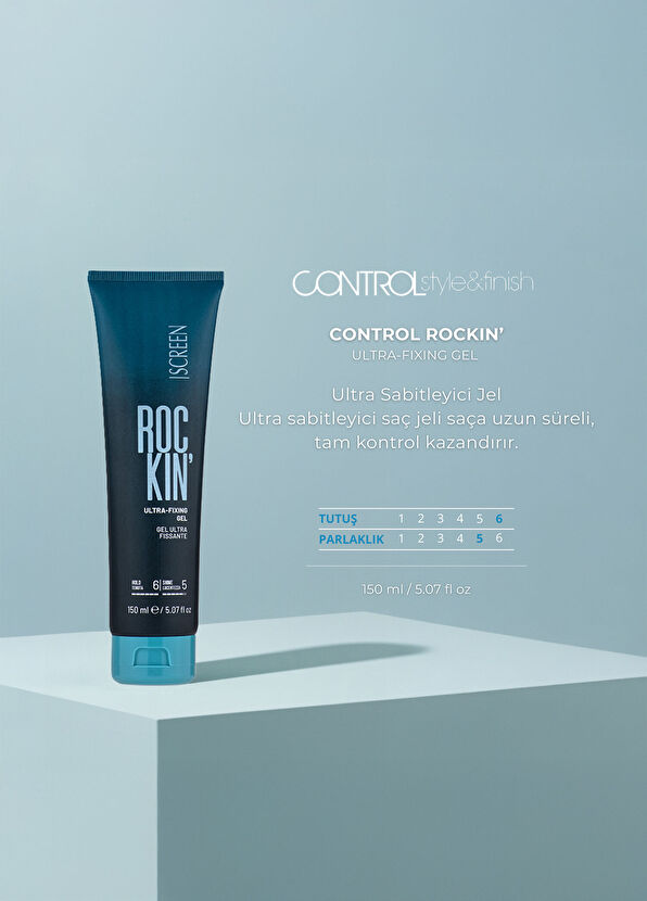 Screen Hair Care Control Rockin' Setting Hair Gel 150 ml - 2