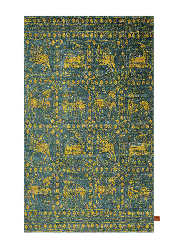 Feyz Contemporary Rugs Galawa Fern Carpet 135x215 cm - 1