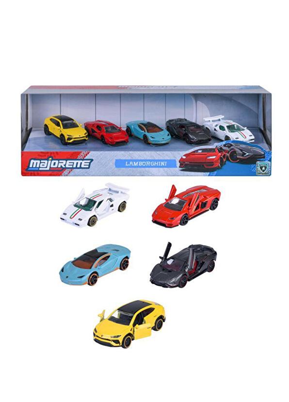 Majorette Lamborghini 5'li Oyuncak Araba Seti - 1