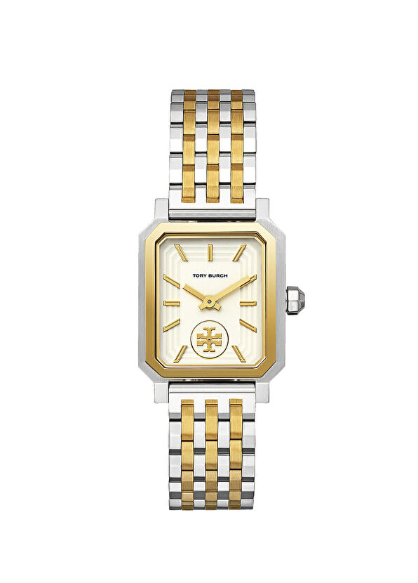 TBW1501 Altın Rengi Metalik Gri Kadın Kol Saati - Görsel 2