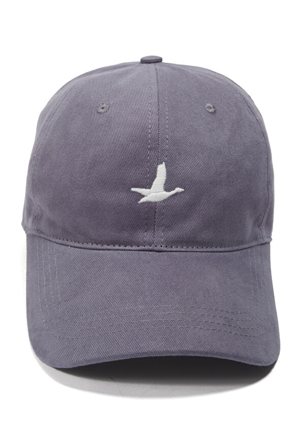 Beymen Club Antrasit Logo Nakışlı Erkek Gabardin Şapka - 2
