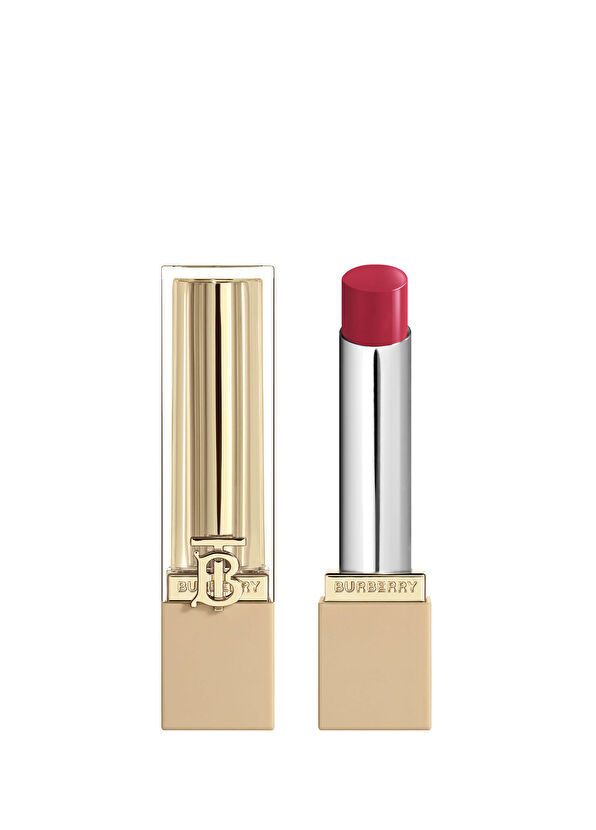 Burberry Beyond Wear Loose Powder 02 Sand + Brit Shine 636 Punk Pink Lipstick + Mini Primer Women's Makeup Set - 2